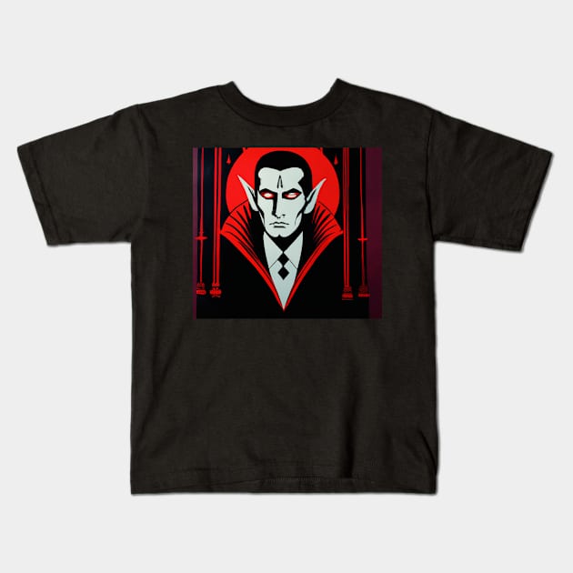 The Count Kids T-Shirt by Starbase79